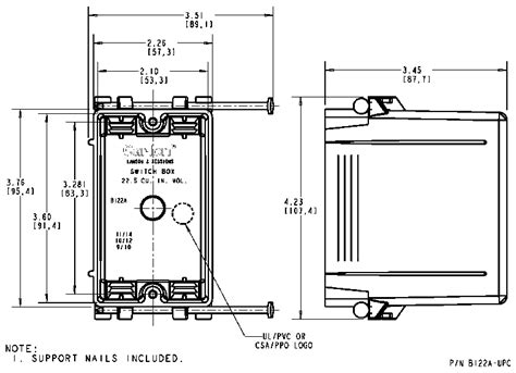 cut out size single gang electrical box|single gang box dimensions standard.